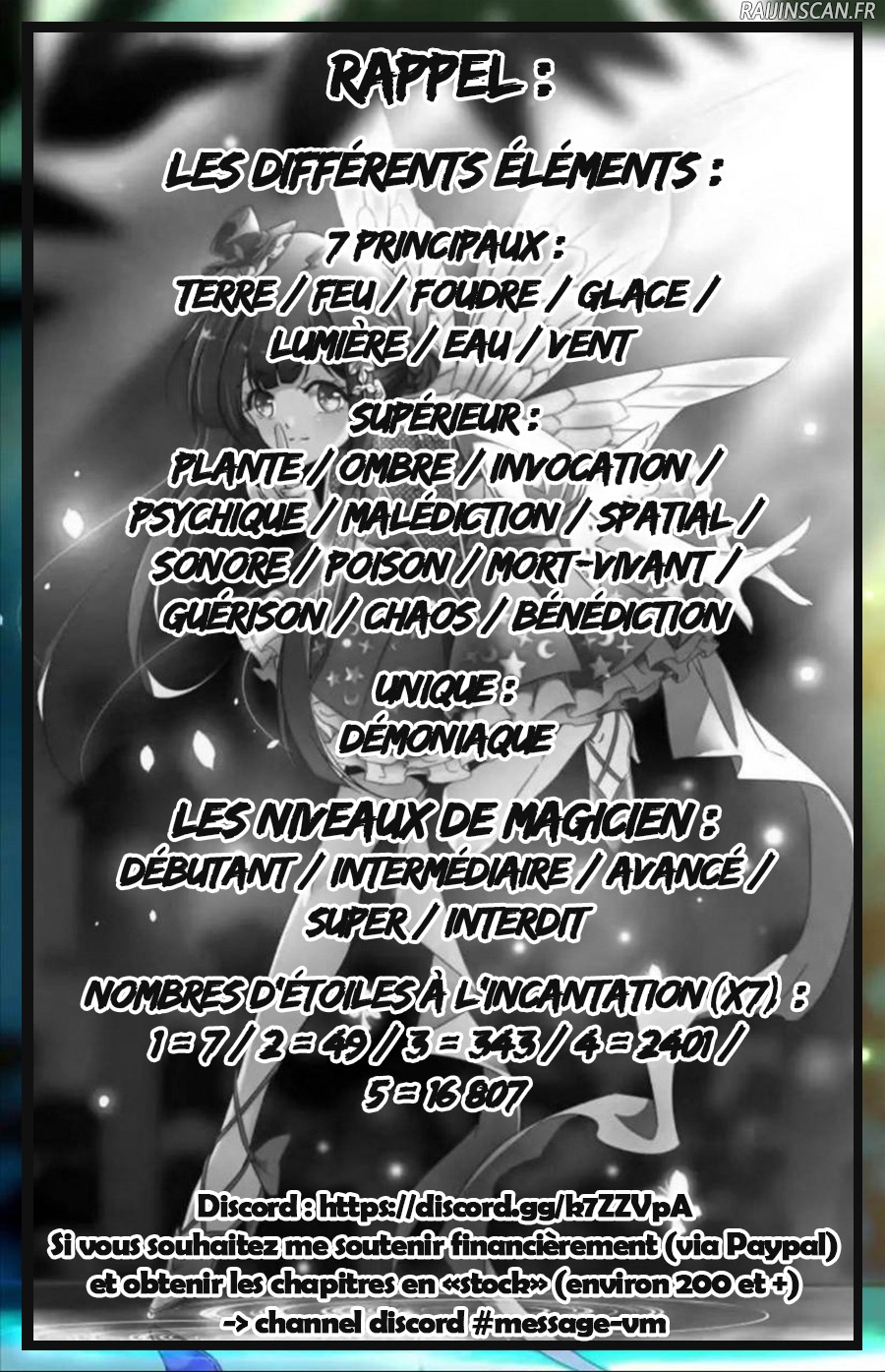 Read Versatile Mage FR Manga Online