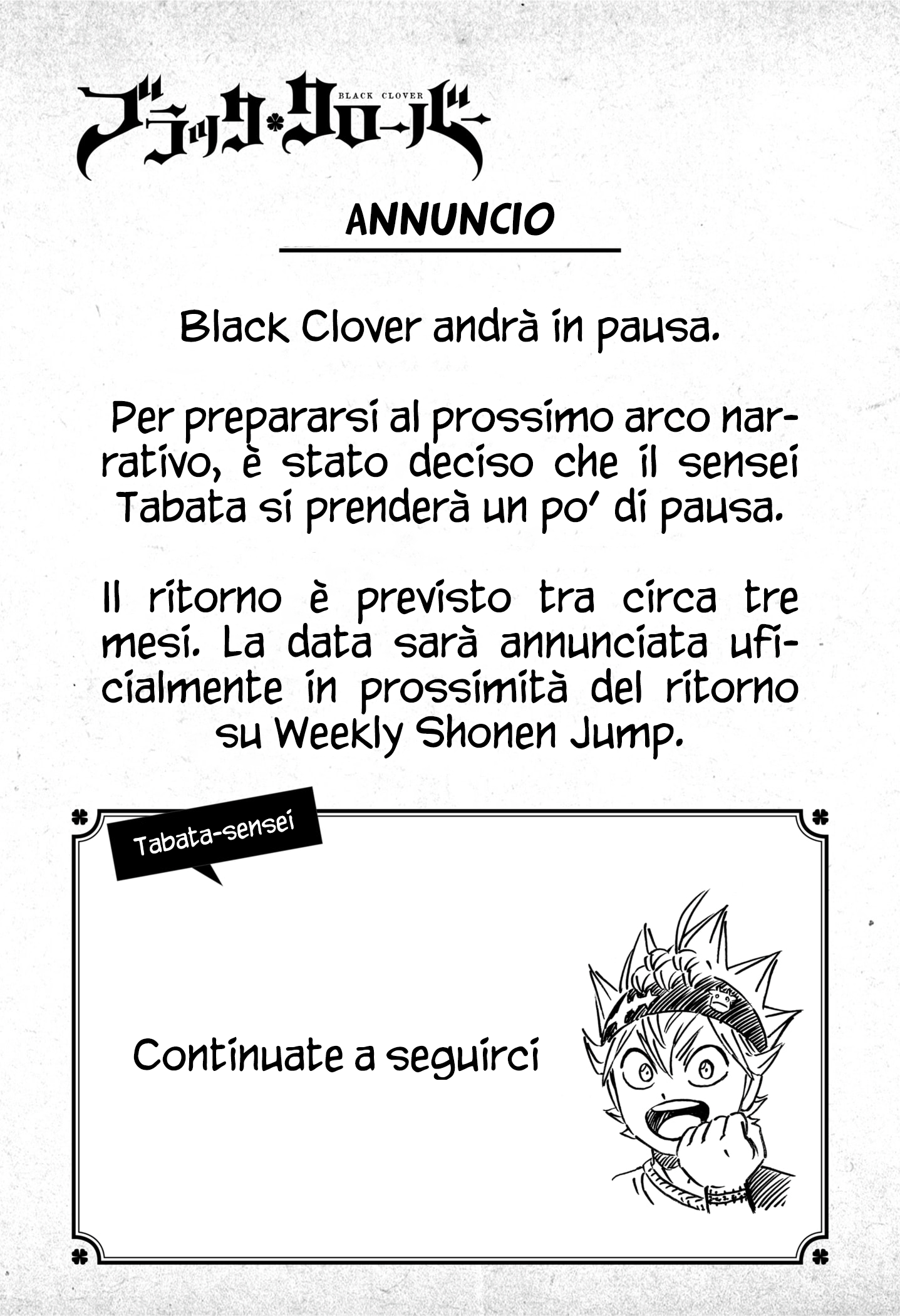 Read Black Clover IT Manga Online