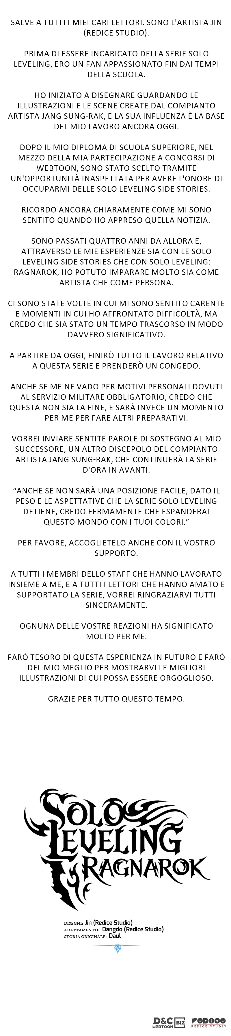 Read Solo Leveling Ragnarok IT Manga Online