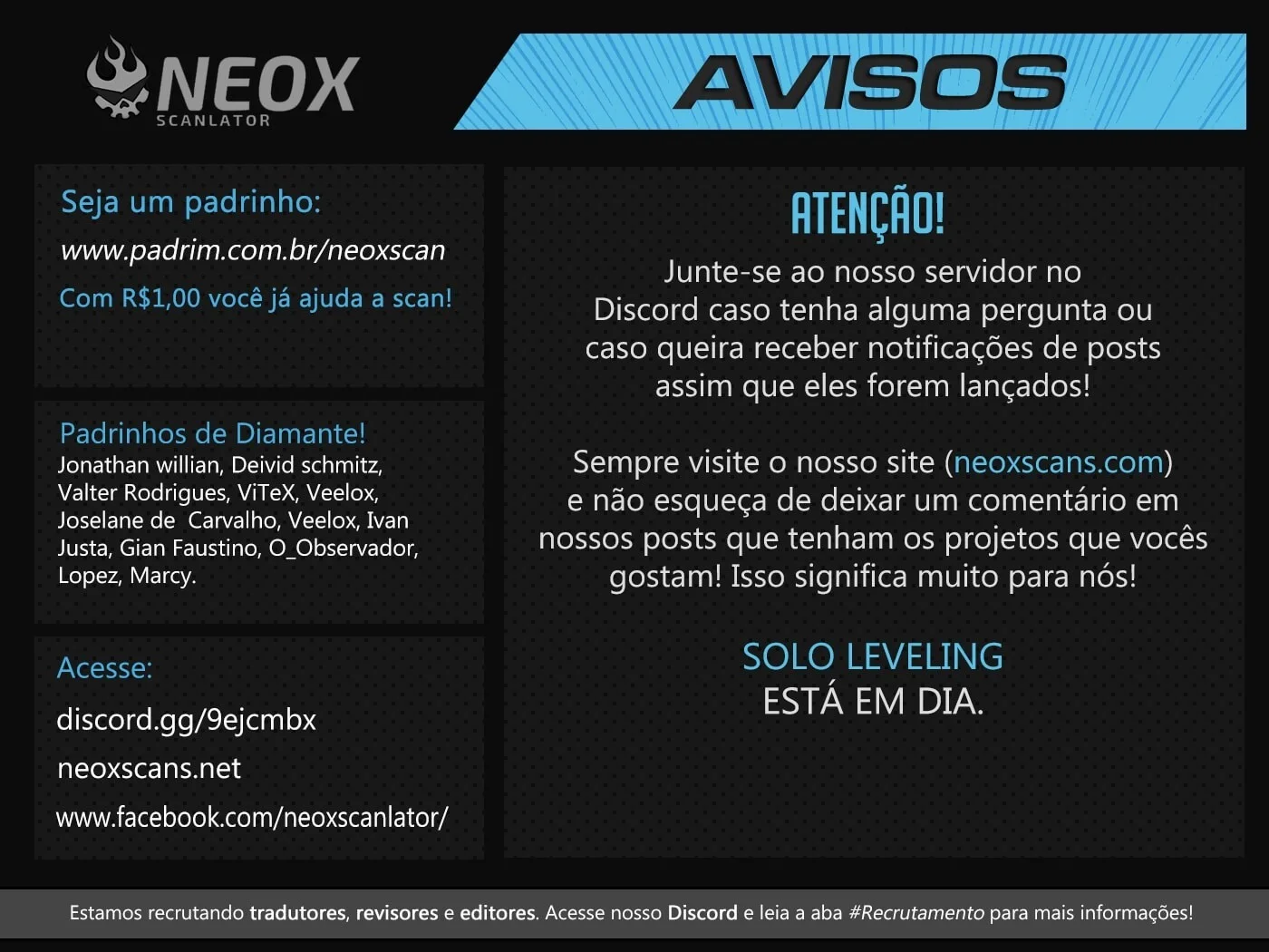 Read Solo Leveling PT Manga Online