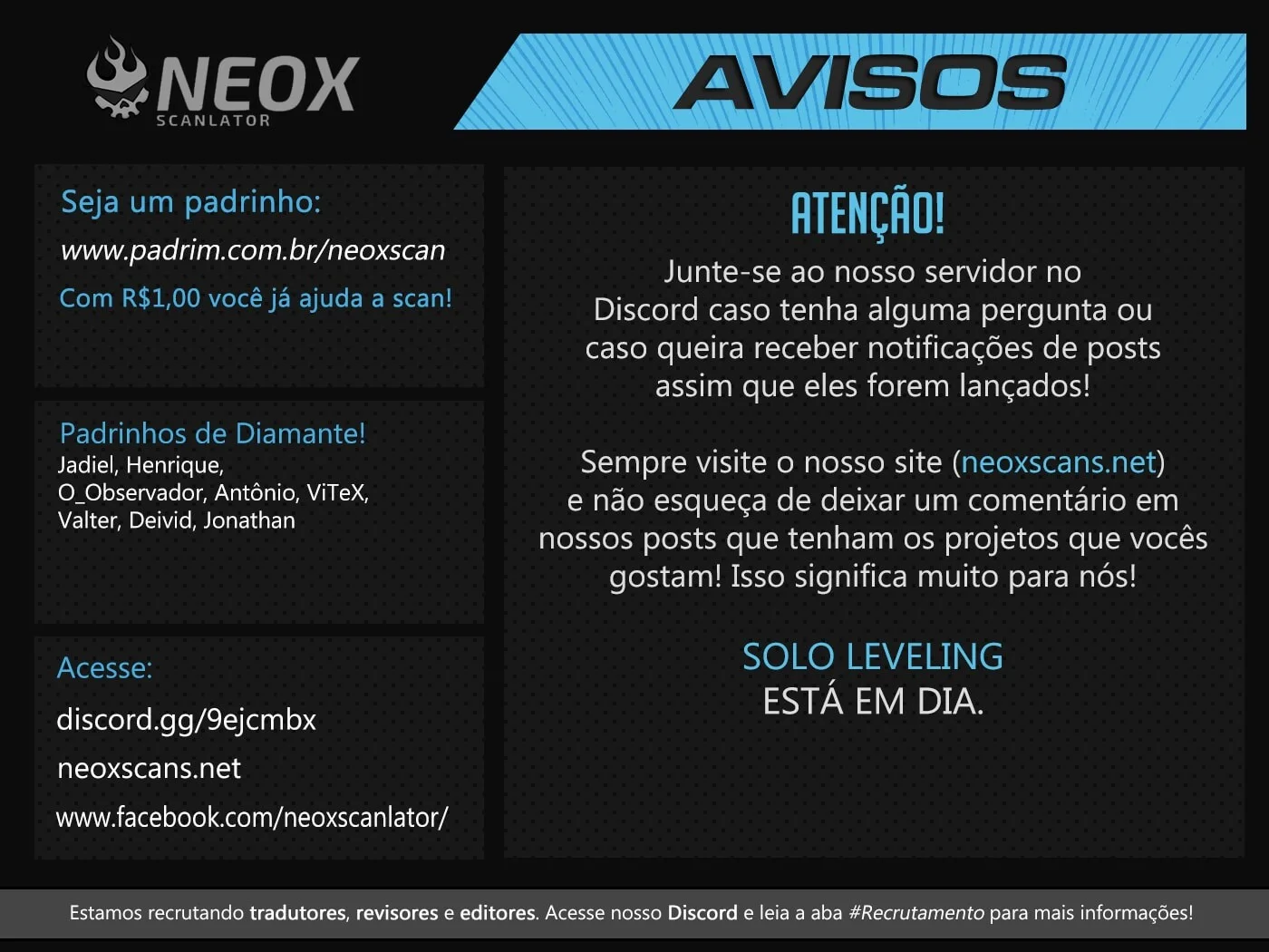 Read Solo Leveling PT Manga Online