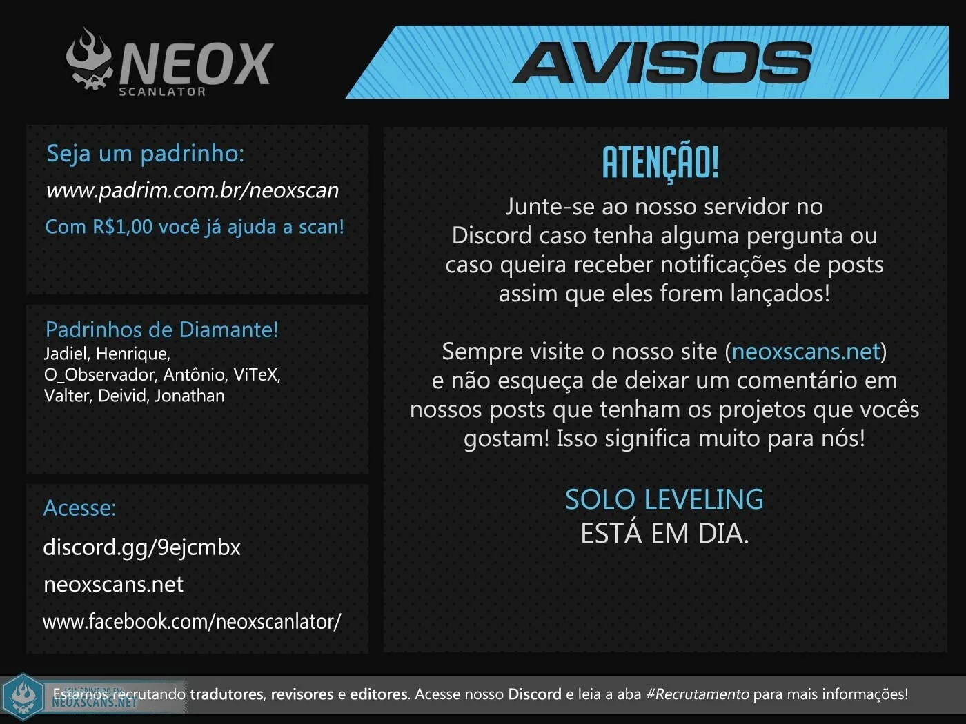 Read Solo Leveling PT Manga Online